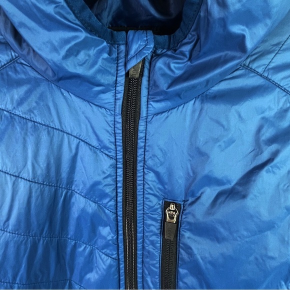 NEW Lands' End Primaloft Men's Nylon Fleece Hooded Lightweight Jacket Coat - Picture 5 of 12